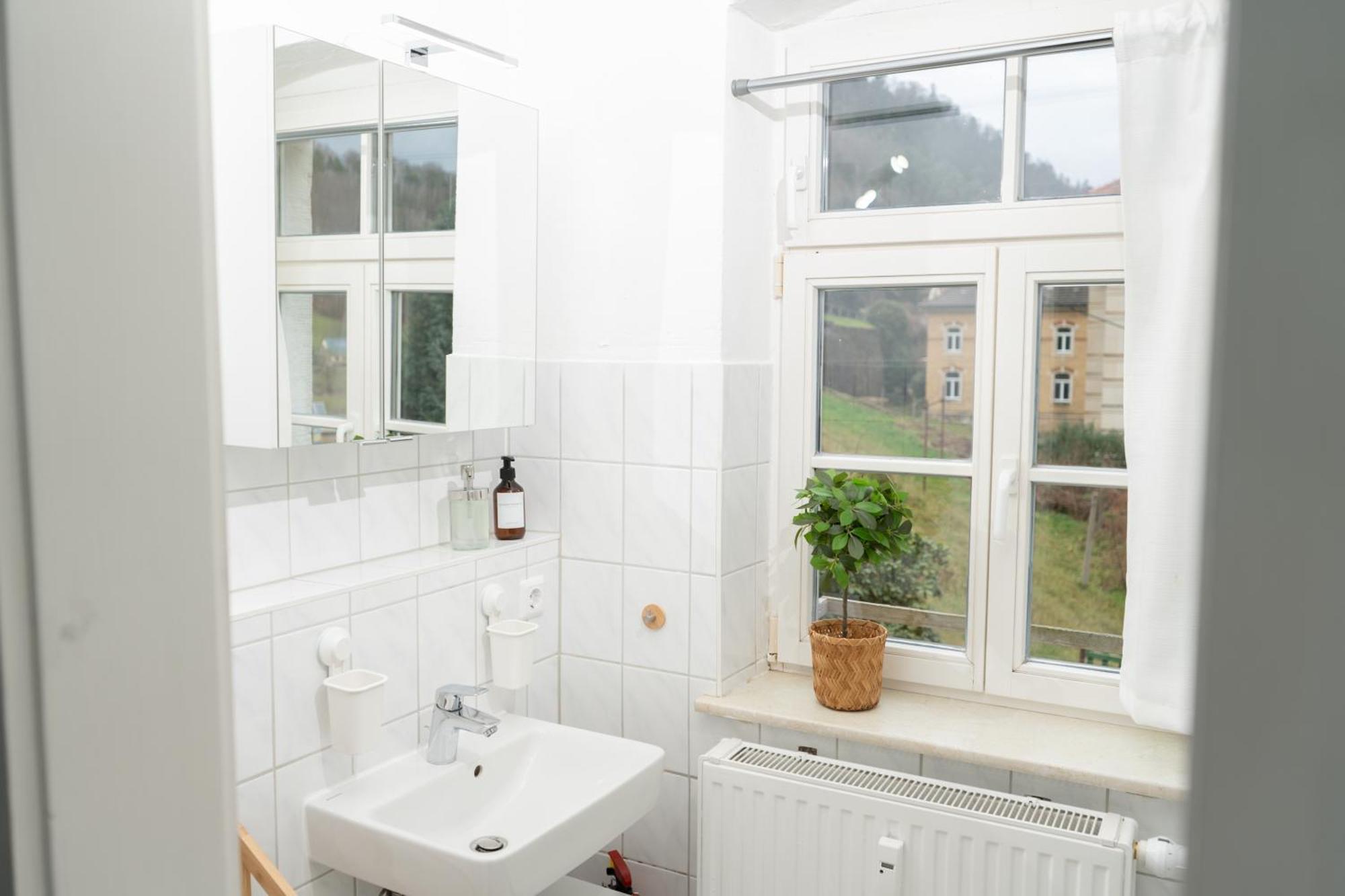 Stilvolles Apartment Mit Festungsblick Im Zentrum Konigstein an der Elbe Ngoại thất bức ảnh